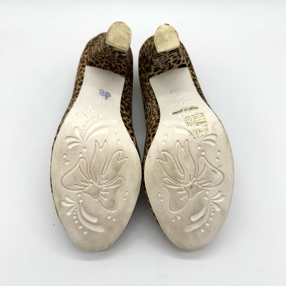 Lola Ramona Revisited June Leopard Pumps with Bow - Picture 7 of 8